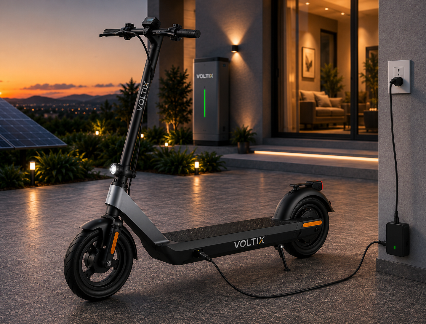 VOLTIX X1 Pro Electric Scooter | 1200W Peak Power Up to 80km/h
