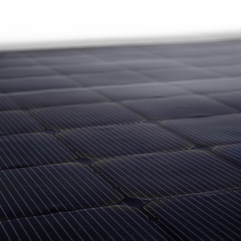 SELM (Sweden) 500 Watt CIGS Flexible Solar Panel with Self-Adhesive Backing