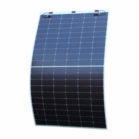 440W Ultra-Lightweight Semi-Flexible Solar Panels with Top Junction Box