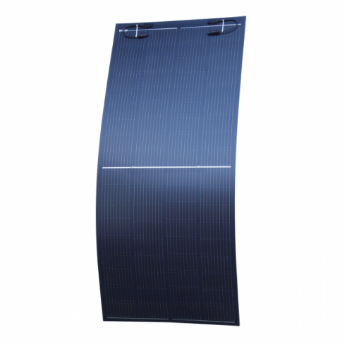 250W Ultra-Lightweight Semi-Flexible Solar Panel with Top Junction Box