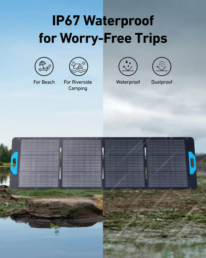 Anker SOLIX PS200 200W Bifacial Portable Solar Panel