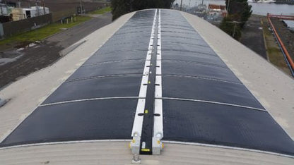 270W Monocrystalline Fibreglass MC4 Semi-Flexible Solar Panels